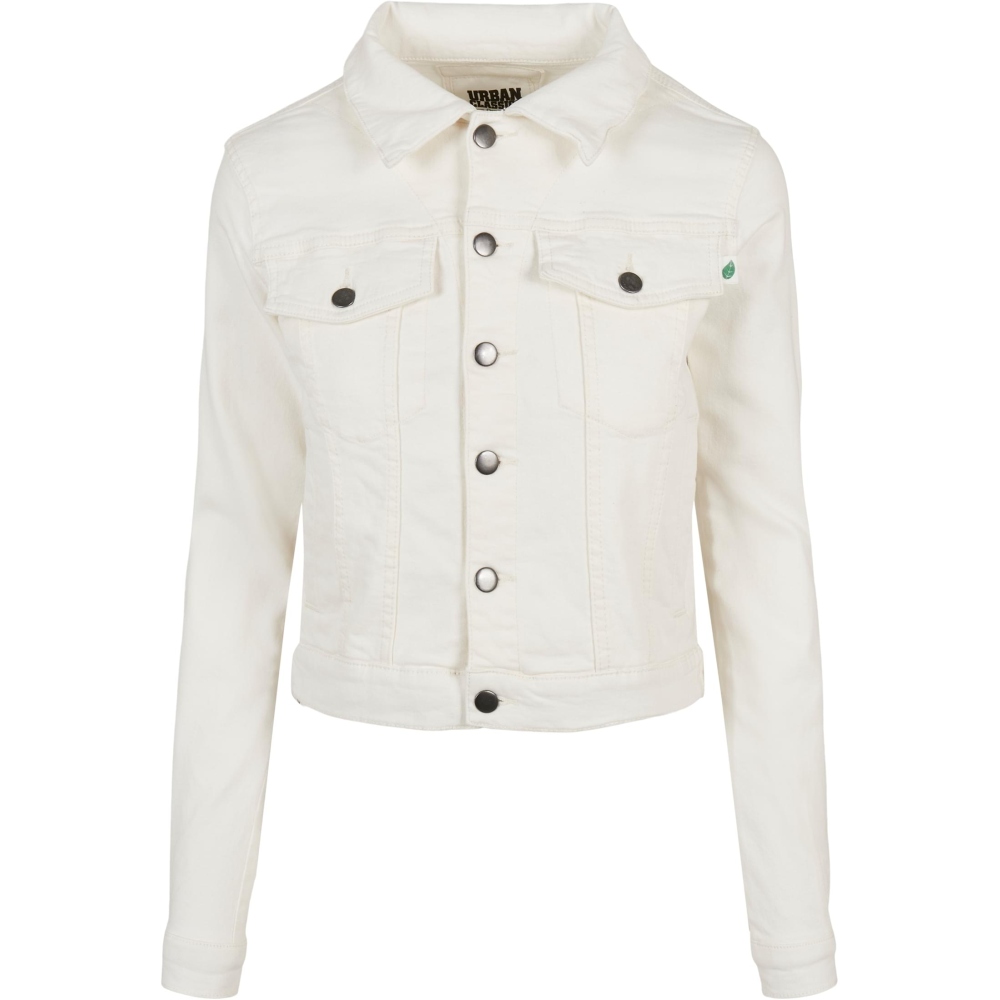 Urban Classics - Organic Denim Jacket - White